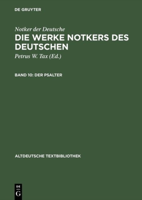Der Psalter - Psalm 101-150, Die Cantica Und Die Katechetischen Texte
