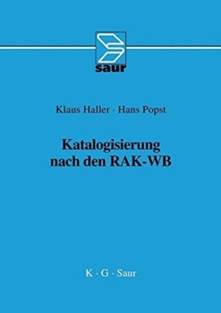Katalogisierung nach den RAK-WB