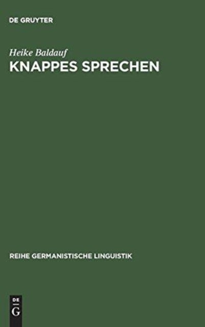 Knappes Sprechen