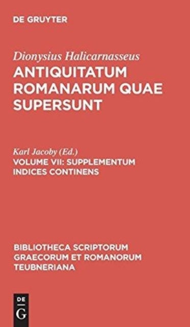 Antiquitatum Romanarum, Suppl Pb
