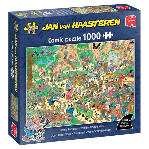 Puslespill 1000 JvH Flutterly Fabulous