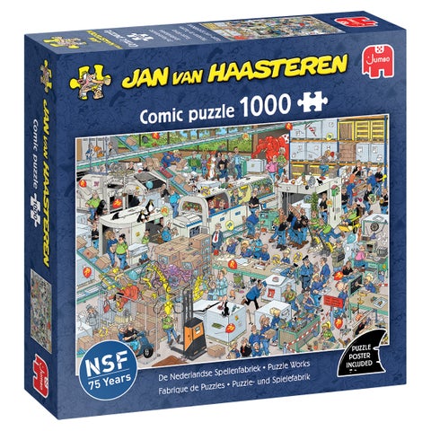 Puslespill 1000 JvH Puzzle Works