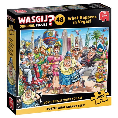 Puslespill 1000 Wasgij Happens In Vegas