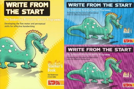 Write from the start - Unique Programme to Develop the Fine Motor and Perceptual Skills Necessary for Effective Handwriting