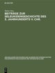 Beitrage Zur Seleukidengeschichte Des 3. Jahrhunderts V. Chr.