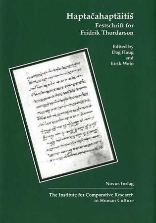 Haptacahaptaitis - festschrift for Fridrik Thordarson : on the occasion of his 77th birthday