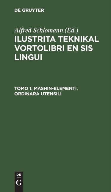 Mashin-elementi. Ordinara Utensili
