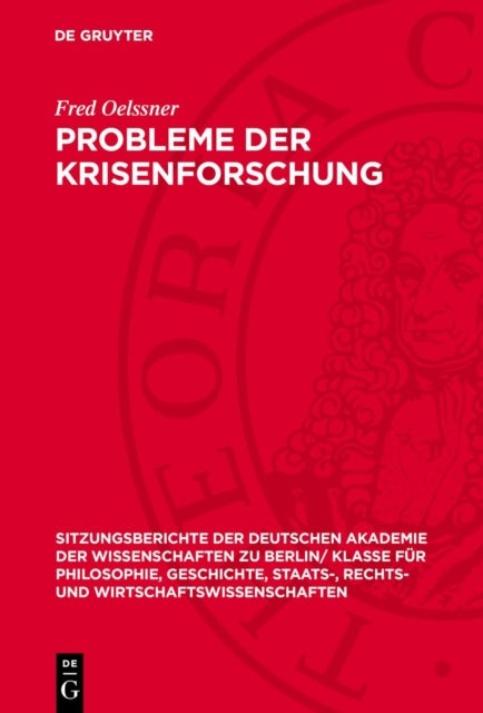 Probleme Der Krisenforschung