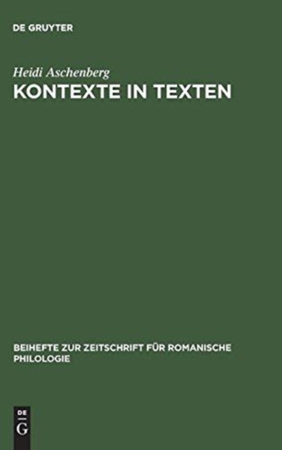 Kontexte in Texten