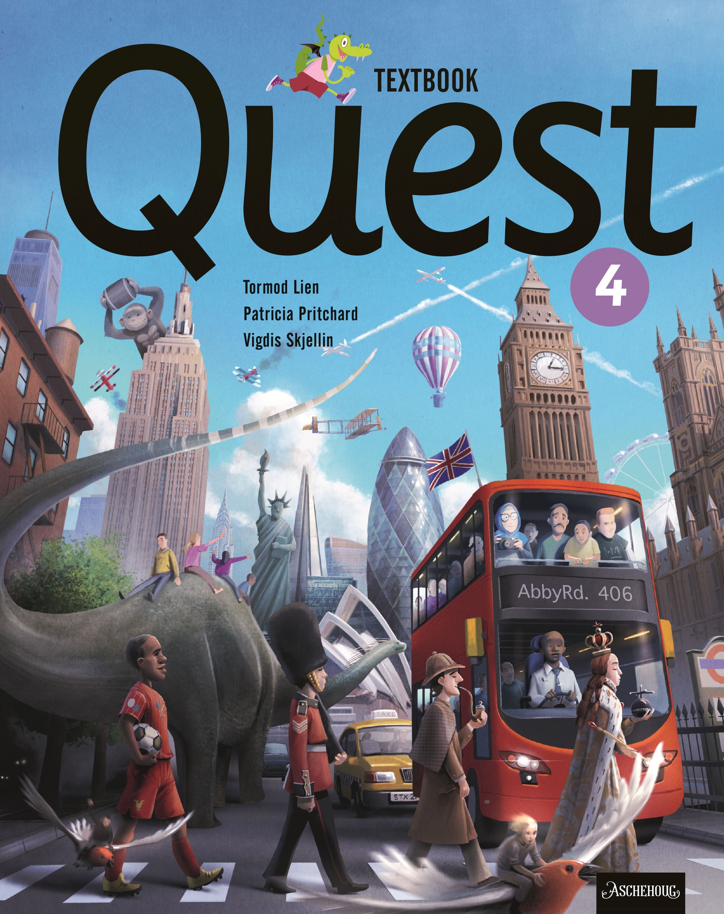 Quest 4 - Textbook : engelsk for barnetrinnet
