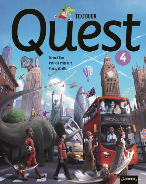 Quest 4 - Textbook : engelsk for barnetrinnet