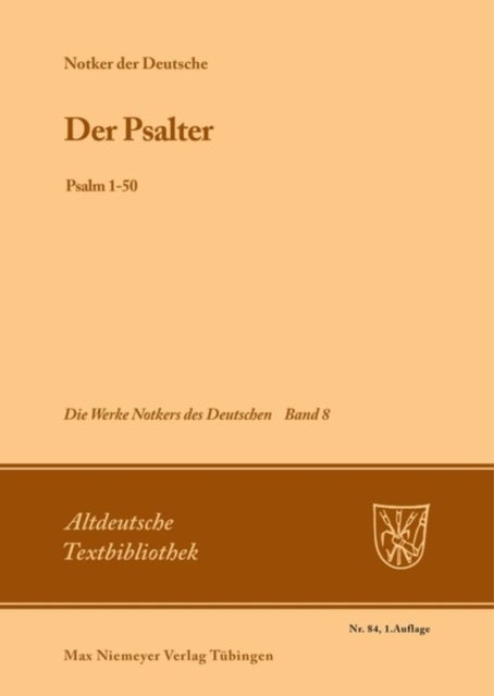Der Psalter - Psalm 1-50
