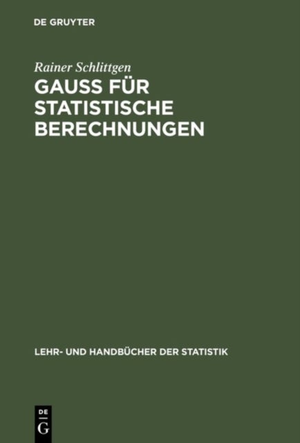 GAUSS fur statistische Berechnungen