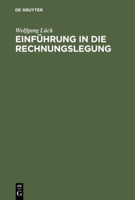 Einfuhrung in die Rechnungslegung