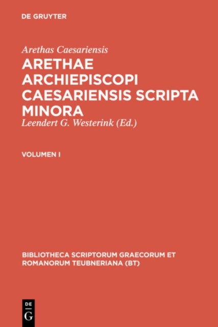 Scripta Minora, Vol. I CB