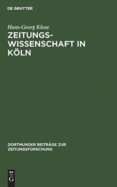 Zeitungswissenschaft in Koln