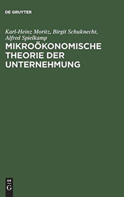 Mikrookonomische Theorie Der Unternehmung