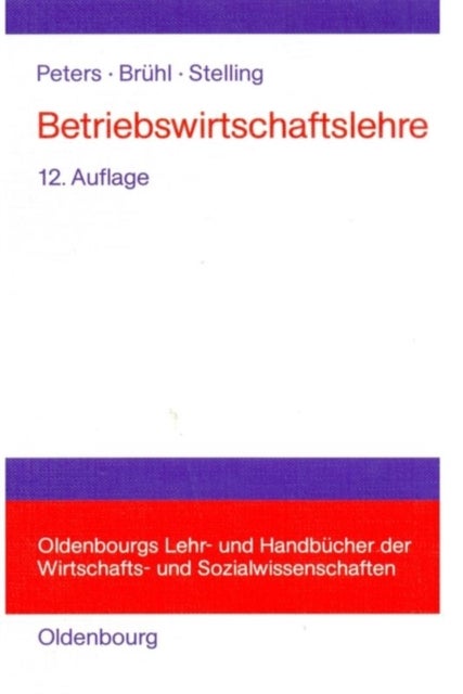Betriebswirtschaftslehre - Einfuhrung