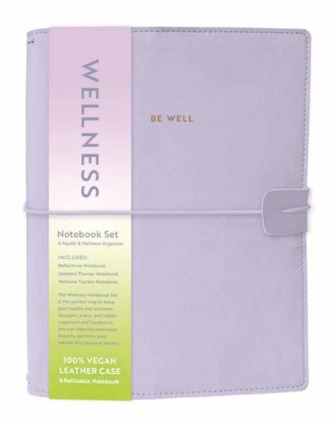 Wellness Notebook Set - Health & Wellness Organizer, A