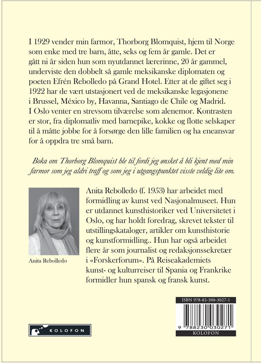 Min farmor Thorborg Blomquist