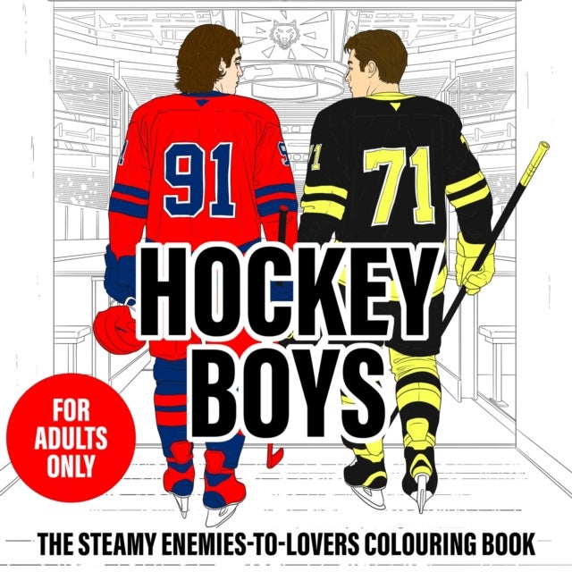 Hockey Boys - The Steamy Enemies-to-Lovers Colouring Book