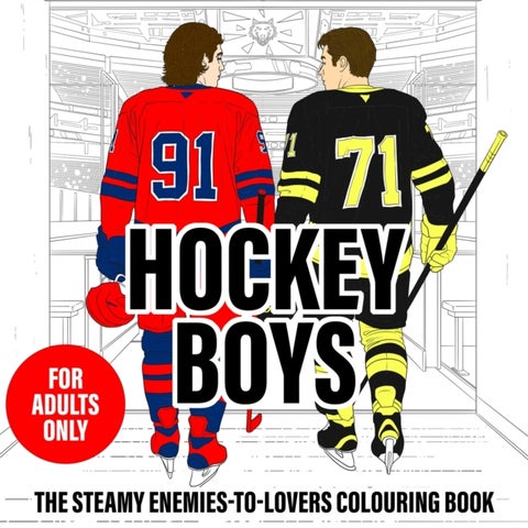 Hockey Boys - The Steamy Enemies-to-Lovers Colouring Book