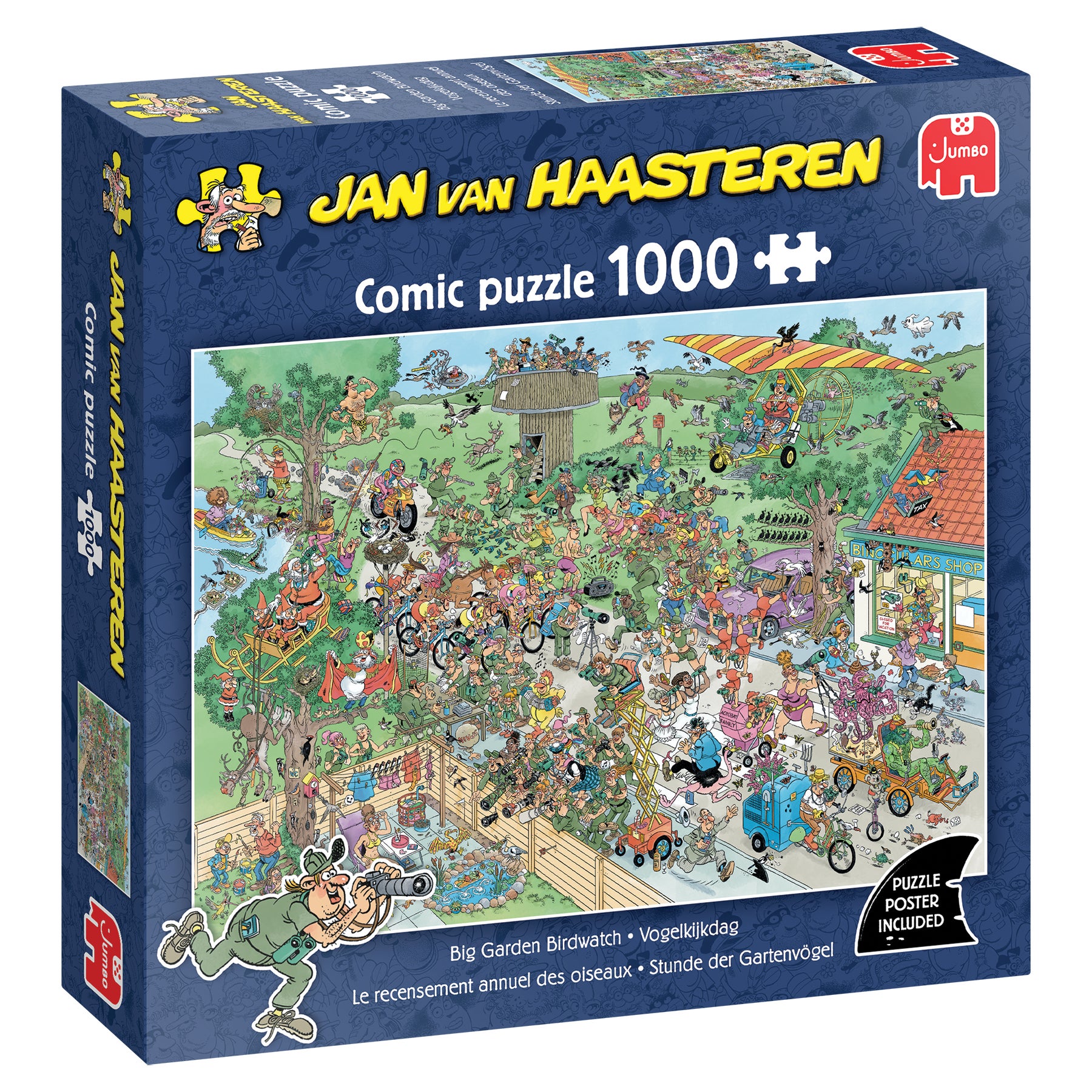 Puslespill 1000 JvH Big Garden Birdwatch