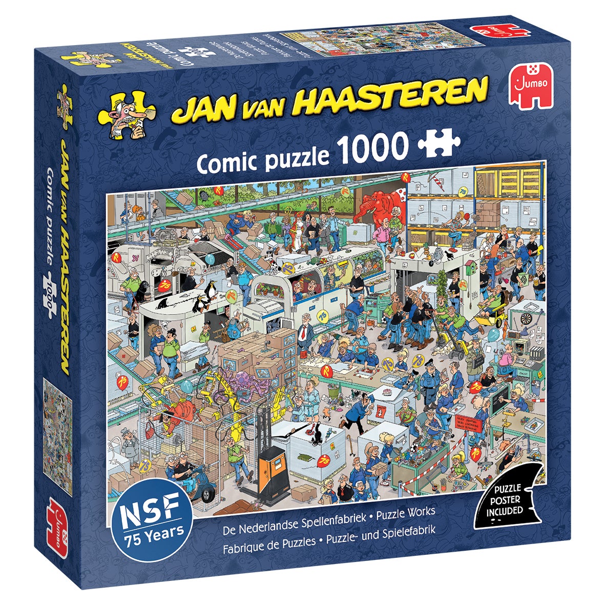 Puslespill 1000 JvH Puzzle Works