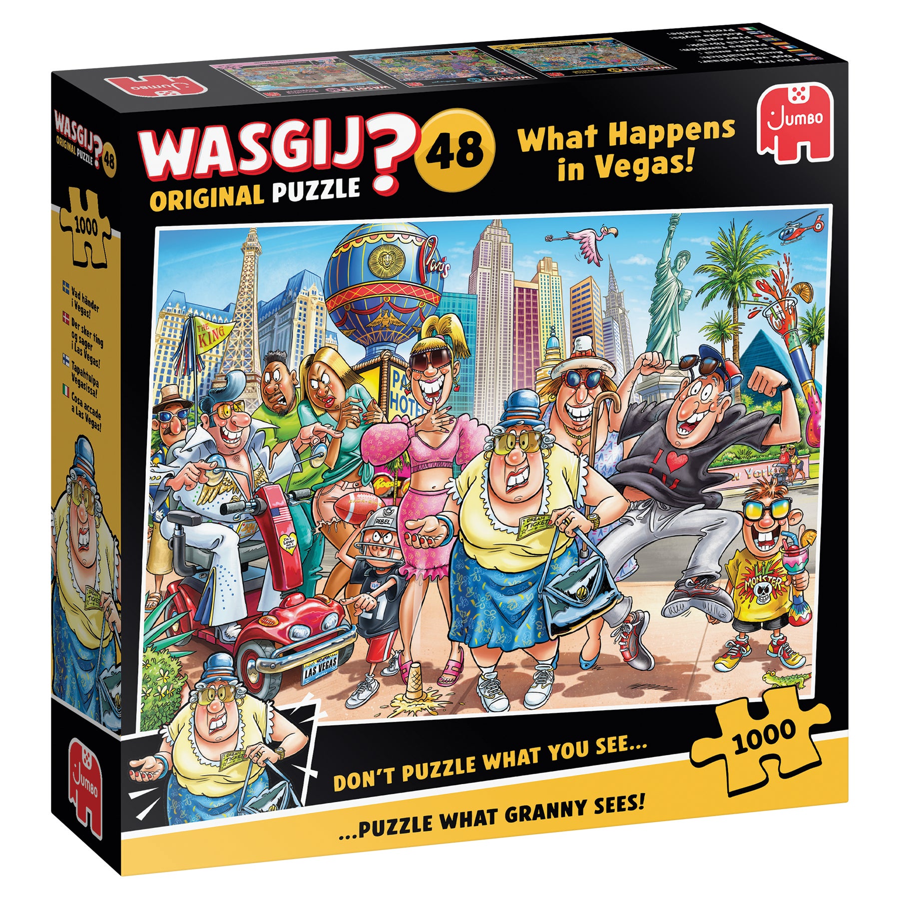 Puslespill 1000 Wasgij Happens In Vegas