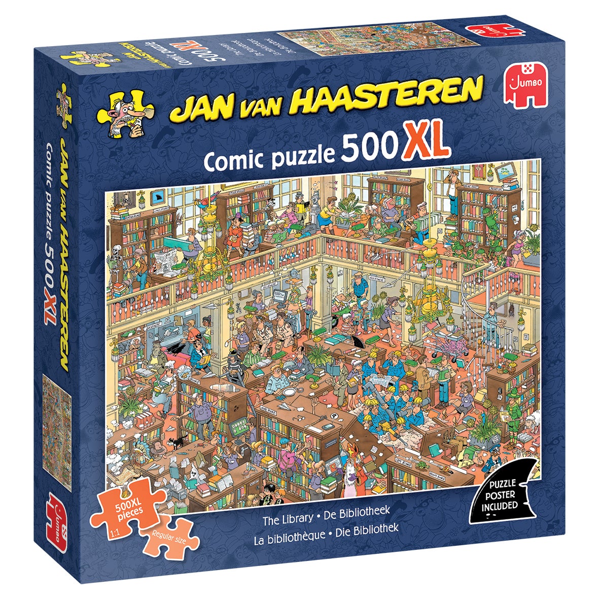 Puslespill 500Xl JvH The Library