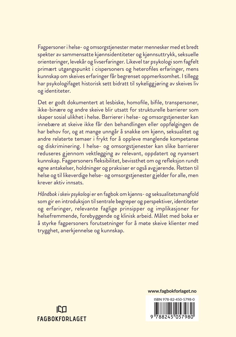 Håndbok i skeiv psykologi