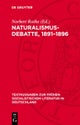 Naturalismus-Debatte, 1891-1896