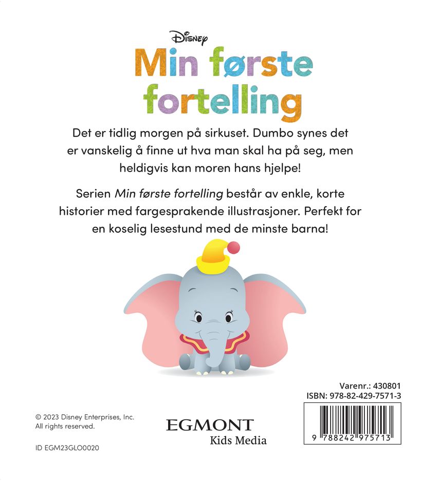 Dumbo kler på seg