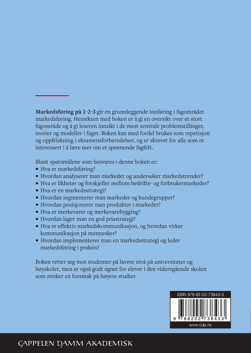 Markedsføring på 1-2-3