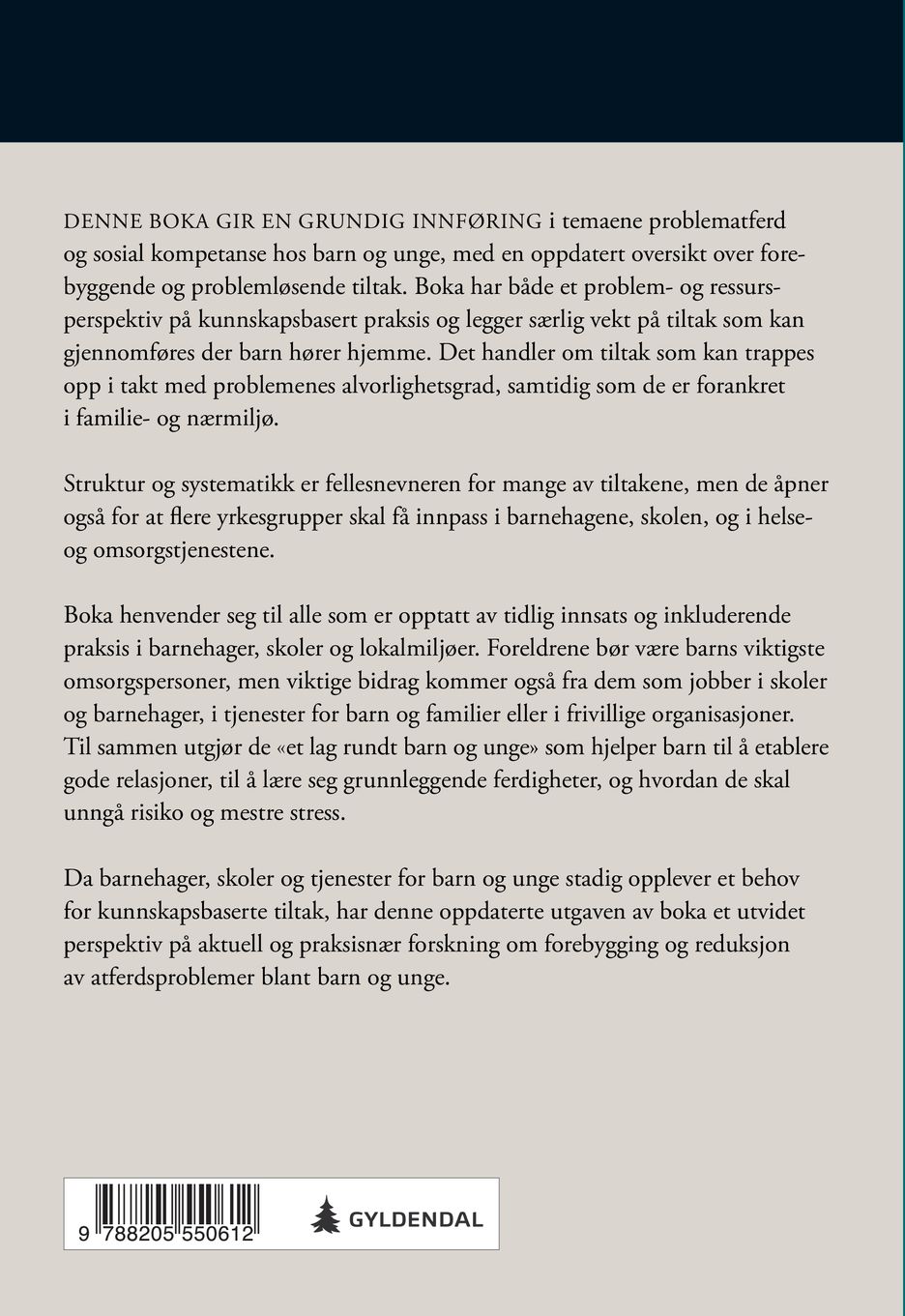 Sosial kompetanse og problematferd blant barn og unge