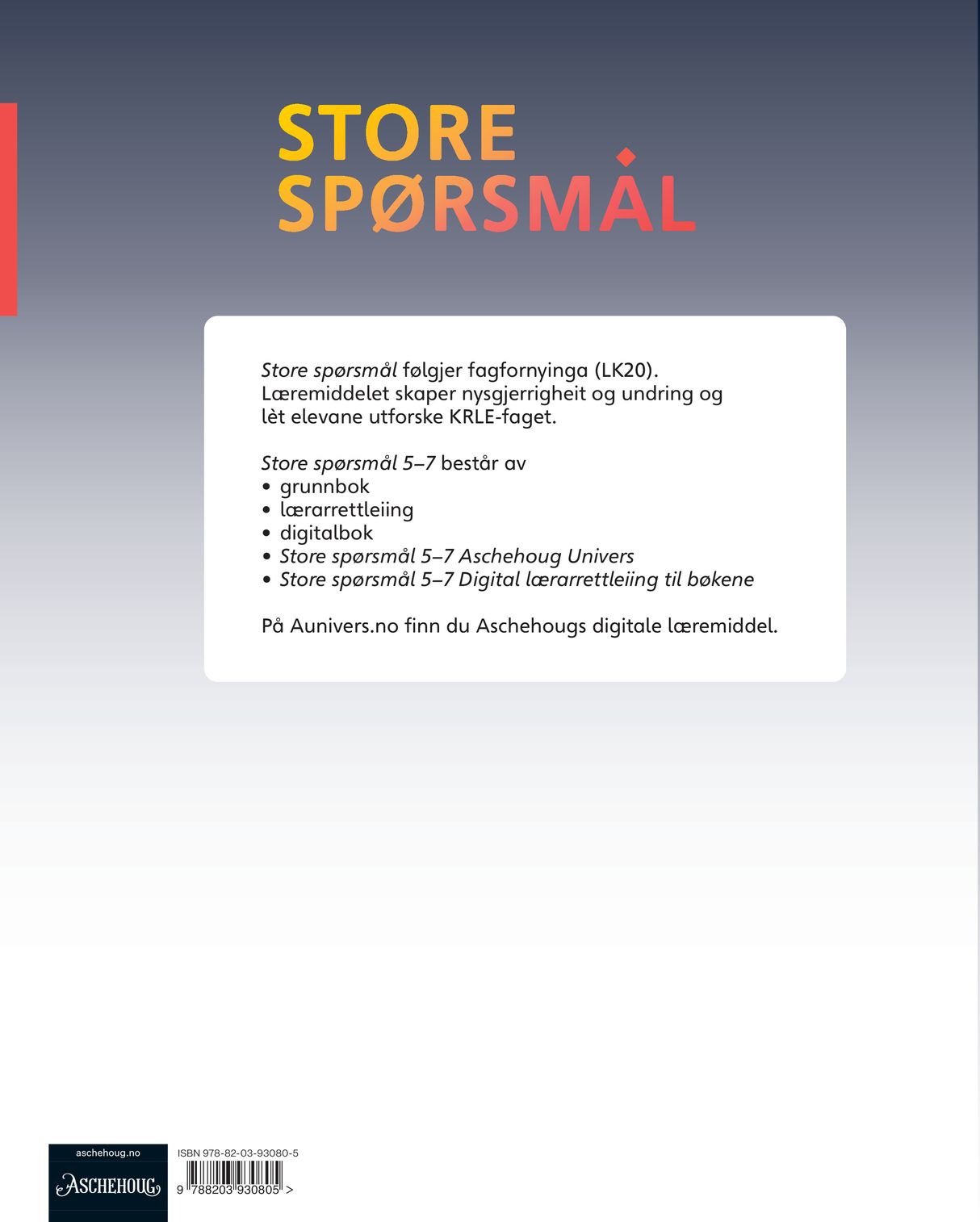 Store spørsmål