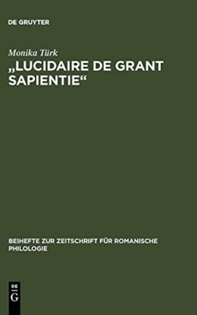 "Lucidaire de grant sapientie"