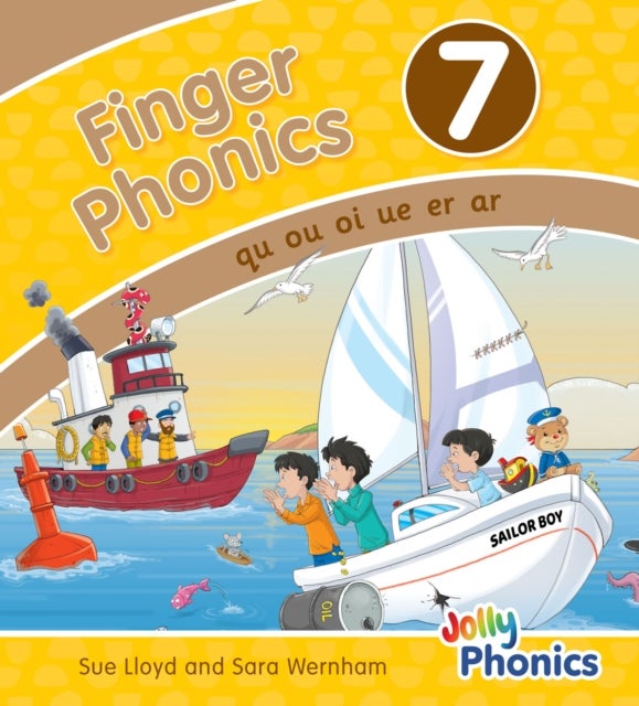 Finger Phonics Book 7 - in Precursive Letters (British English edition)