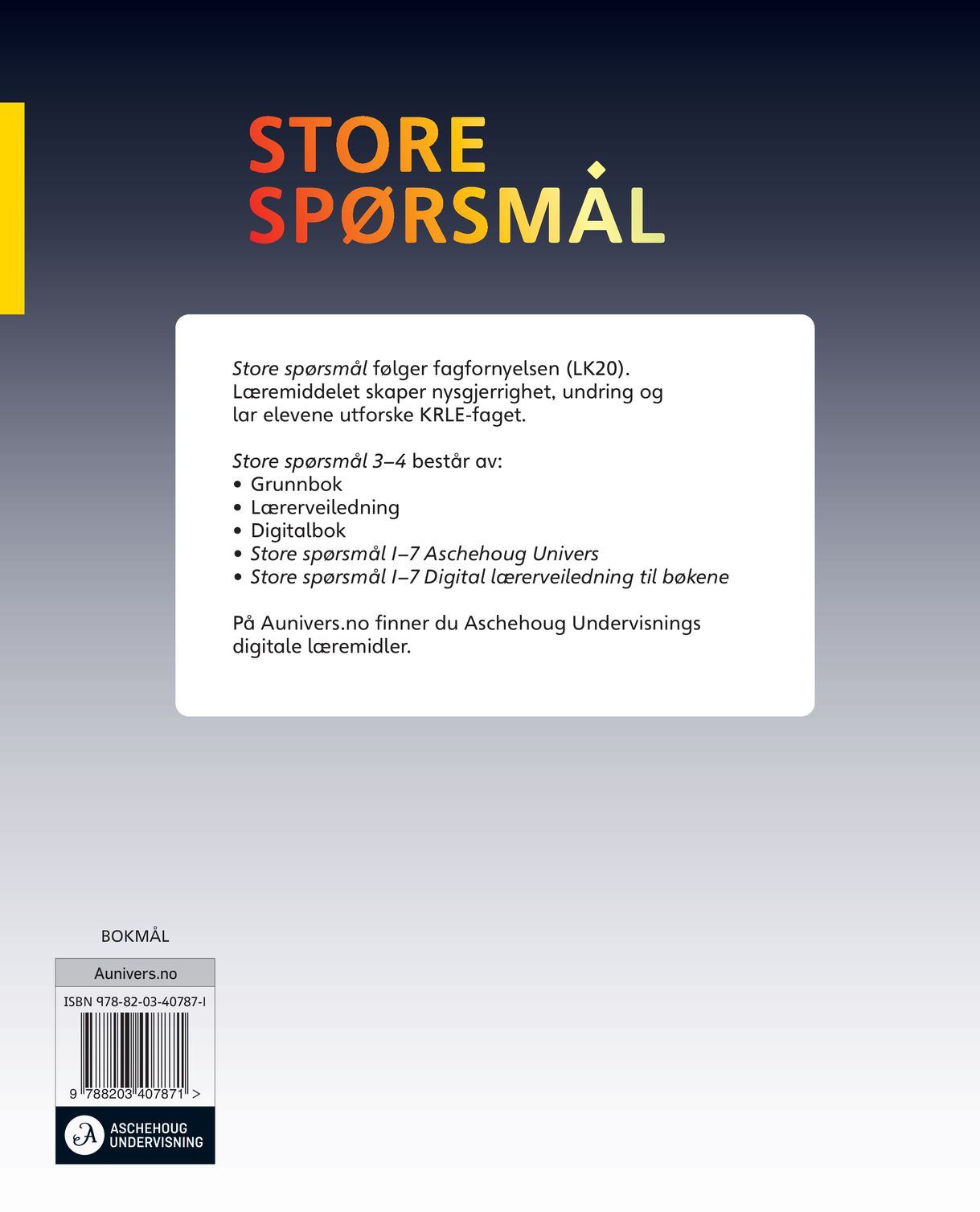 Store spørsmål