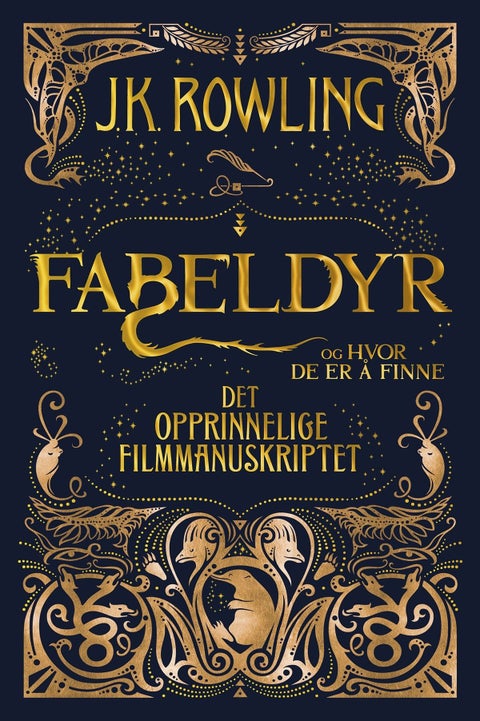 Fabeldyr og hvor de er å finne - det opprinnelige filmmanuskriptet
