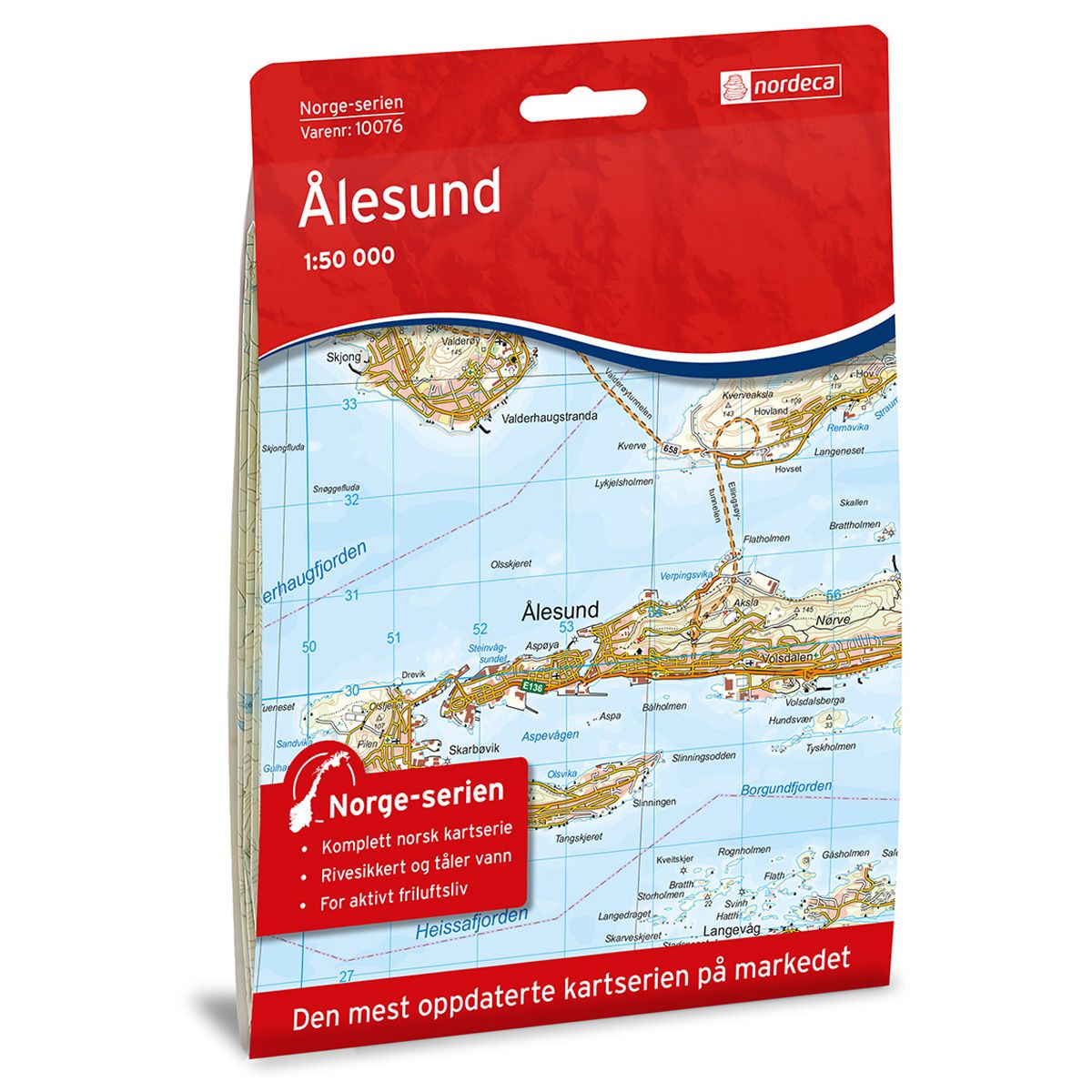 Ålesund - Veikart