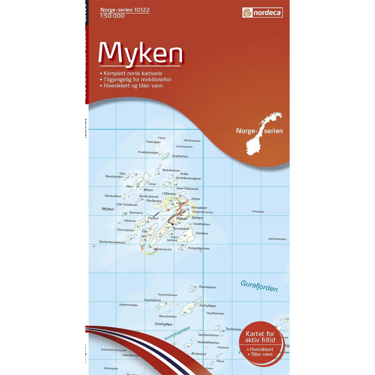 Myken - Veikart