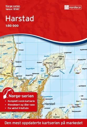 Harstad - Veikart