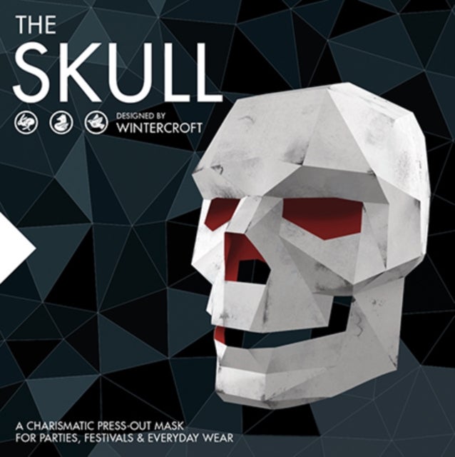 The Skull - Designed by Wintercroft - A charismatic press-out mask for parties and everyday wear