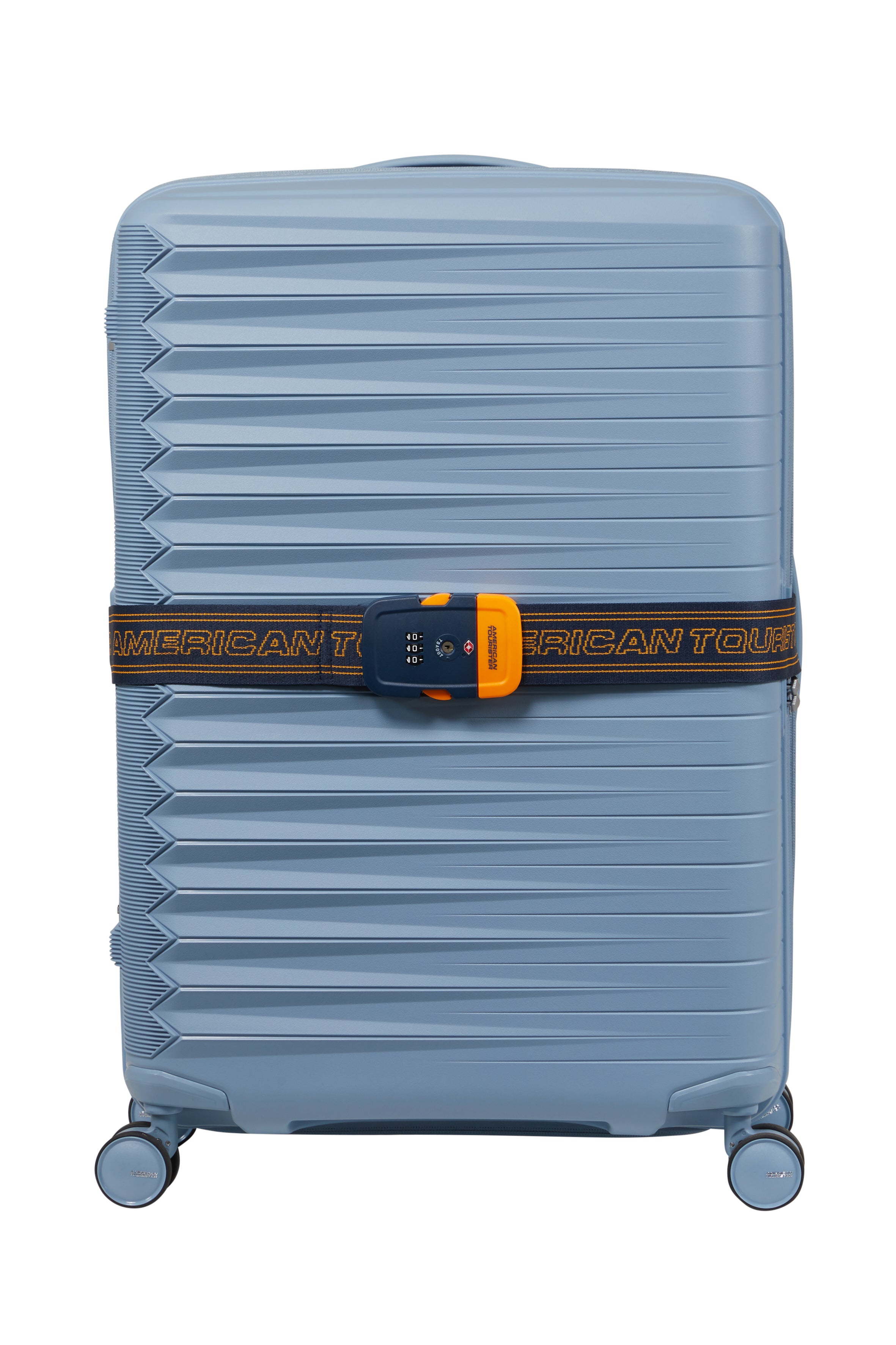 Koffertrem TSA Navy/Orange