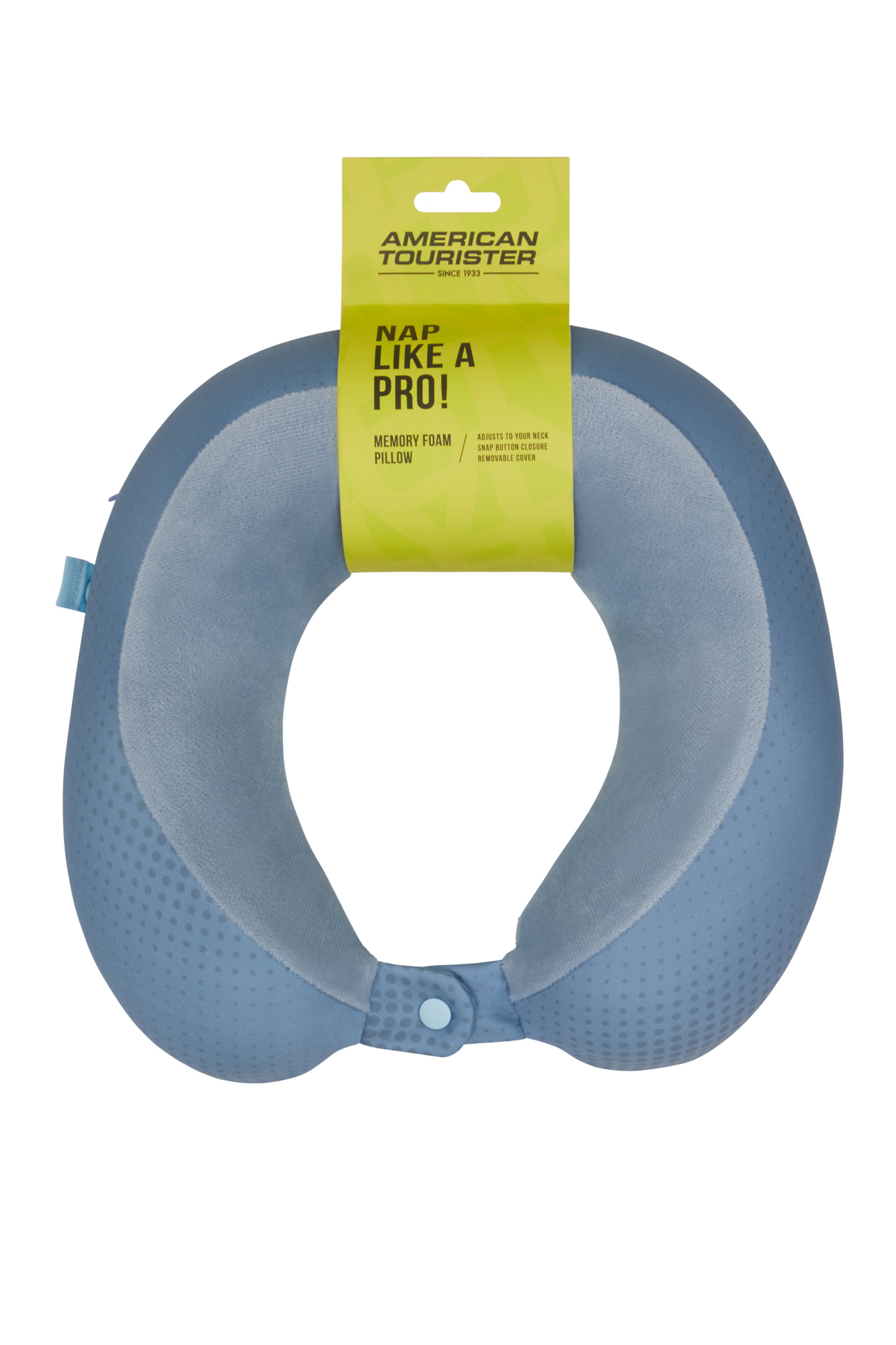 Reisepute Memoryfoam Stone Blue/Blue