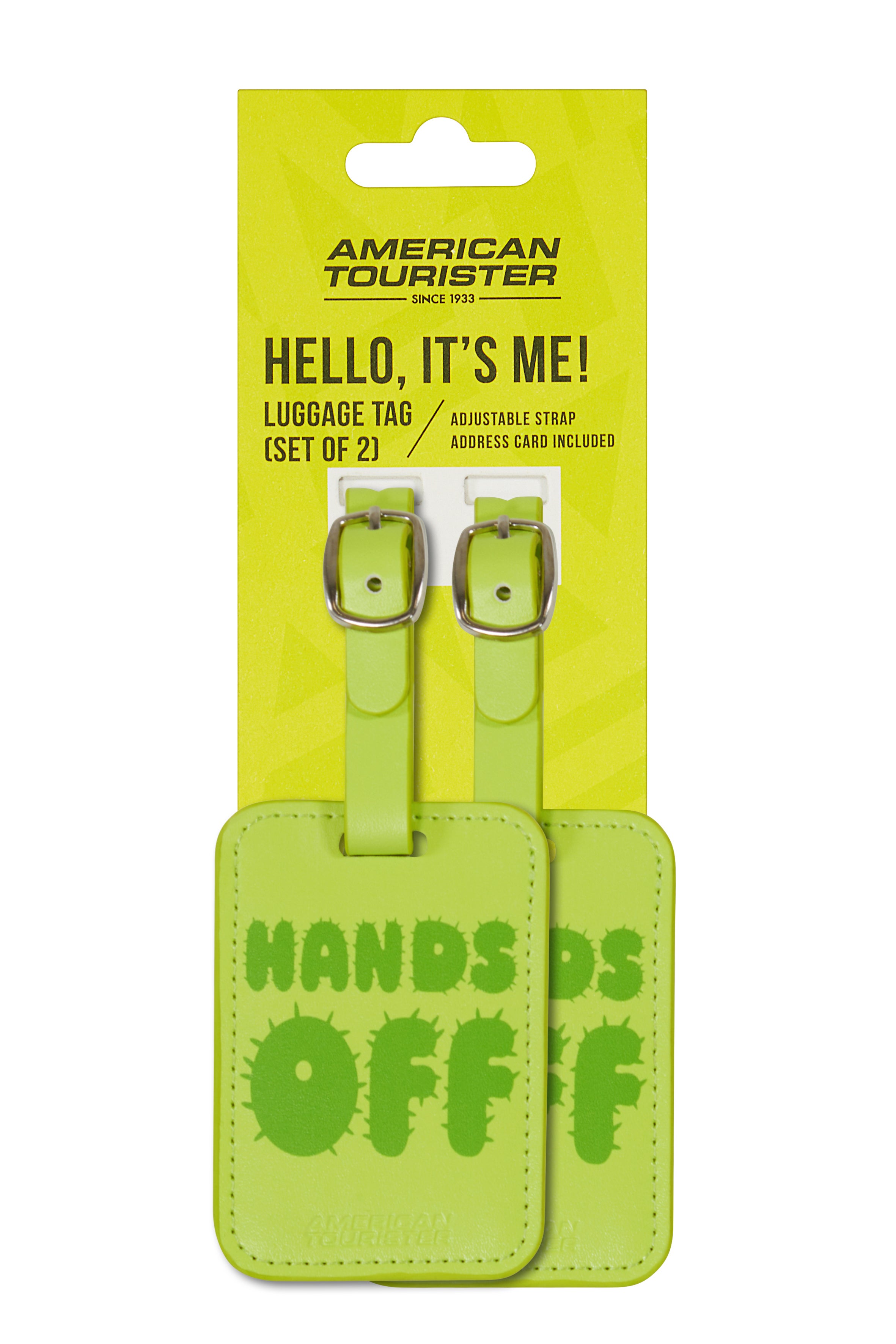 Bagasjemerke 2pk Hands Off