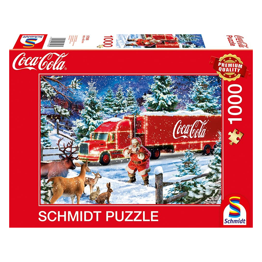 Puslespill 1000 Coca Cola Christmas