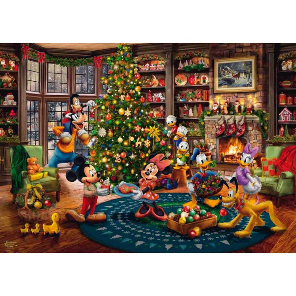 Puslespill 1000 Disney Tree Christmas