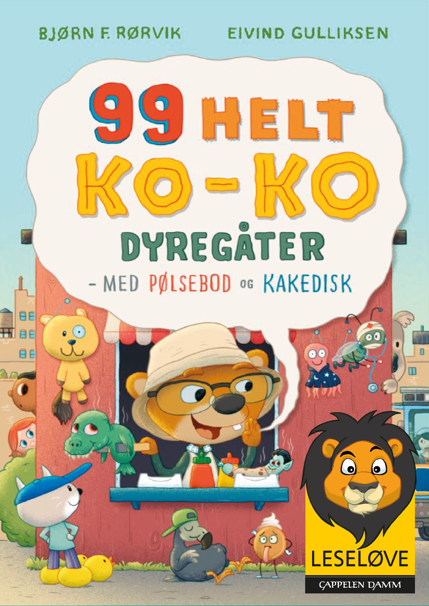 99 helt ko-ko dyregåter - med pølsebod og kakedisk